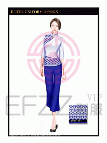 按摩技師美容制服設(shè)計1144