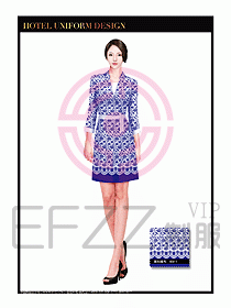按摩技師美容制服設(shè)計(jì)1150