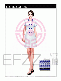 按摩技師美容制服設(shè)計(jì)1153