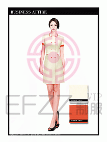 按摩技師美容制服設(shè)計1152