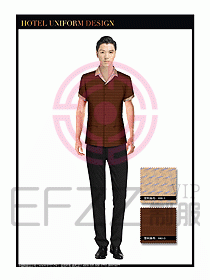 按摩技師美容制服設(shè)計(jì)1156