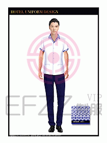 按摩技師美容制服設(shè)計(jì)1164