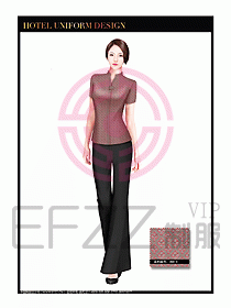 按摩技師美容制服設計1170