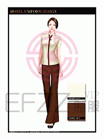 按摩技師美容制服設(shè)計(jì)1172