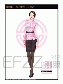 按摩技師美容制服設計1178