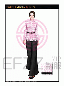 按摩技師美容制服設(shè)計1181