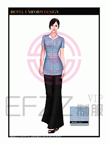 按摩技師美容制服設(shè)計1196