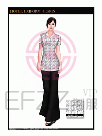 按摩技師美容制服設(shè)計(jì)1197