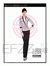 按摩技師美容制服設(shè)計1200