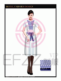 按摩技師美容制服設(shè)計(jì)1225