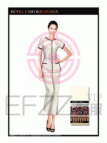 按摩技師美容制服設(shè)計1229
