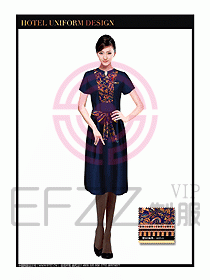 按摩技師美容制服設(shè)計(jì)1227