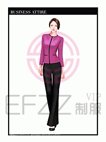 職業(yè)裝空姐服制服設(shè)計圖781