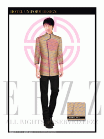 酒店中餐服務(wù)員制服設(shè)計1628