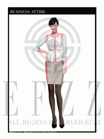 專賣店?duì)I業(yè)員職業(yè)裝設(shè)計(jì)圖1310