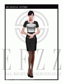 專賣店營業(yè)員職業(yè)裝設(shè)計圖1315