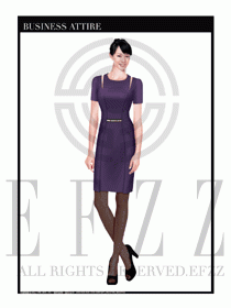 專賣店營業(yè)員職業(yè)裝設(shè)計圖1324