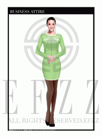 專賣店?duì)I業(yè)員職業(yè)裝設(shè)計(jì)圖1339