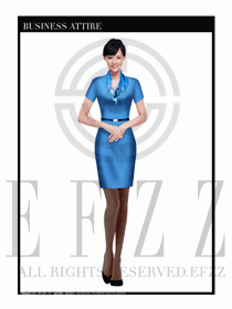專賣店營業(yè)員職業(yè)裝設(shè)計圖1345