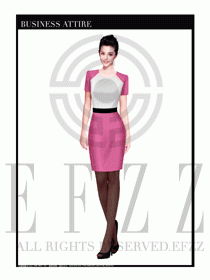 專(zhuān)賣(mài)店?duì)I業(yè)員職業(yè)裝設(shè)計(jì)圖1329