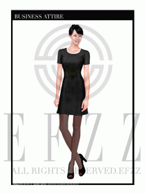 專賣店?duì)I業(yè)員職業(yè)裝設(shè)計(jì)圖1340