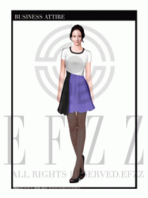 專賣店?duì)I業(yè)員職業(yè)裝設(shè)計(jì)圖1344