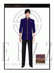 按摩技師美容師職業(yè)制服1232