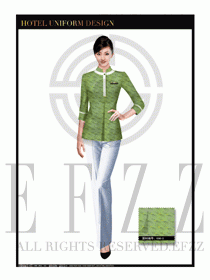 按摩技師美容師職業(yè)制服1236