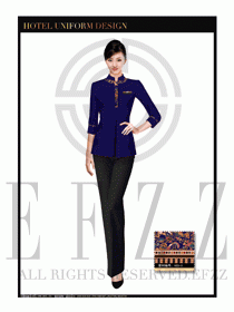 按摩技師美容師職業(yè)制服1242