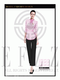 按摩技師美容師職業(yè)制服1253