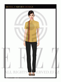 按摩技師美容師職業(yè)制服1254