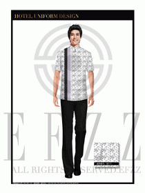 按摩技師美容師職業(yè)制服1250