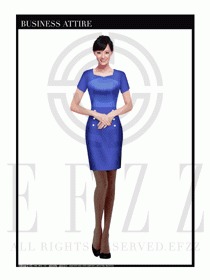 珠寶營業(yè)員職業(yè)裝店員制服1354