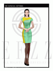 珠寶營業(yè)員職業(yè)裝店員制服1351