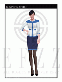 珠寶營(yíng)業(yè)員職業(yè)裝店員制服1350