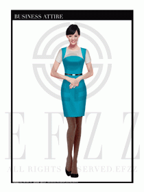 珠寶營業(yè)員職業(yè)裝店員制服1368