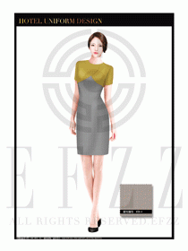 SPA會(huì)所服務(wù)生制服設(shè)計(jì)圖458