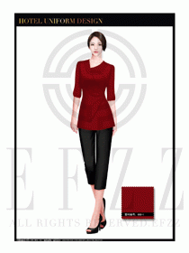 SPA會(huì)所服務(wù)生制服設(shè)計(jì)圖455