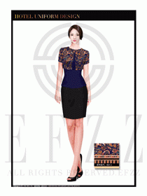 SPA會(huì)所服務(wù)生制服設(shè)計(jì)圖468