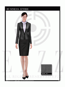 女時(shí)尚OL職業(yè)裝設(shè)計(jì)圖1005