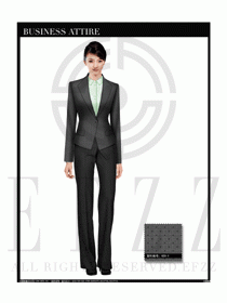 女時尚OL職業(yè)裝設計圖1003