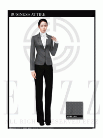 女時(shí)尚OL職業(yè)裝設(shè)計(jì)圖1004