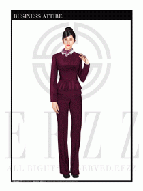 女時尚OL職業(yè)裝設(shè)計圖1014