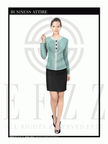 女時(shí)尚OL職業(yè)裝設(shè)計(jì)圖1029