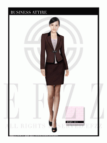 女時(shí)尚OL職業(yè)裝設(shè)計(jì)圖1034