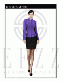 女時(shí)尚OL職業(yè)裝設(shè)計(jì)圖1039