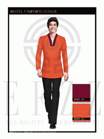 酒店中餐服務(wù)員制服設(shè)計(jì)1675