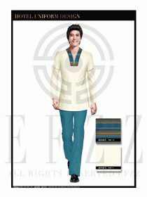 酒店中餐服務(wù)員制服設(shè)計(jì)1682
