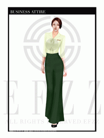 酒店西餐服務(wù)員制服設(shè)計(jì)1046