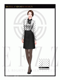酒店西餐服務(wù)員制服設(shè)計1050